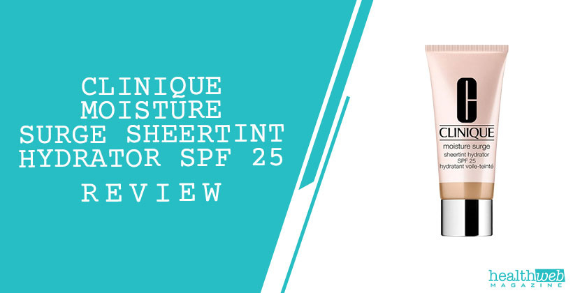 Clinique Moisture Surge Sheertint Hydrator SPF 25 Review &ndash; Hydrating Tinted Moisturizer Bottle