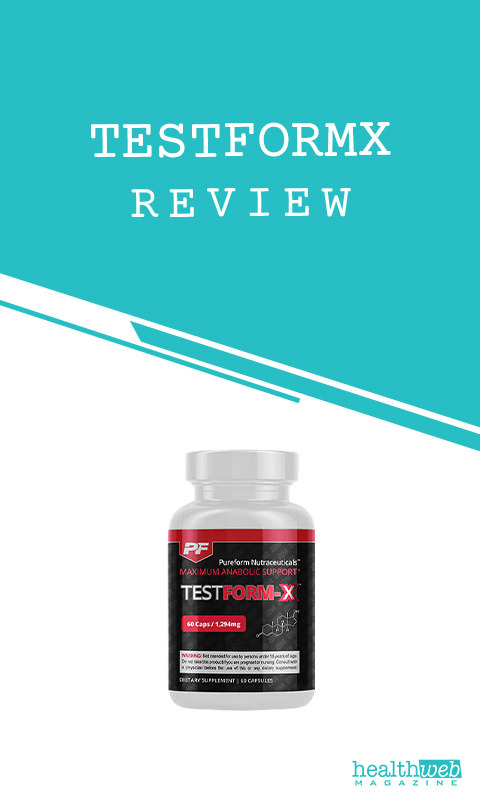 TestForm-X Review – Testosterone Support Supplement Bottle