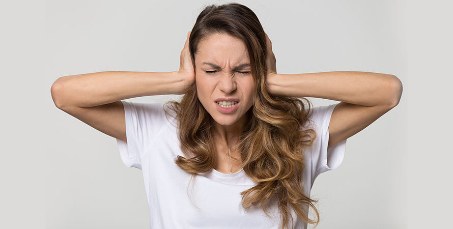 Tinnitus Relief &ndash; Image Representing Ringing in the Ears